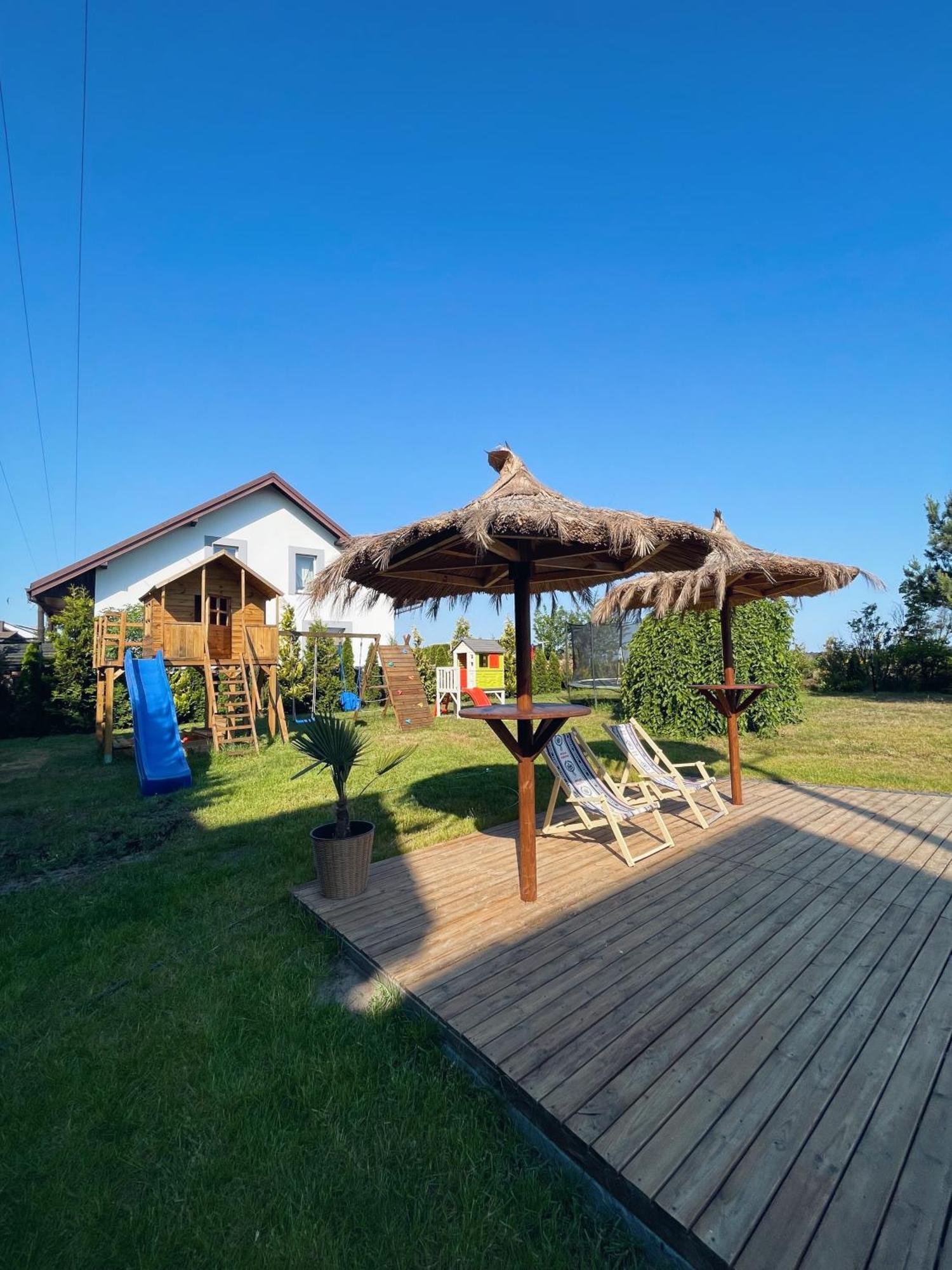 Ostrovia - Pokoje Nad Morzem Ostrowo  Bagian luar foto